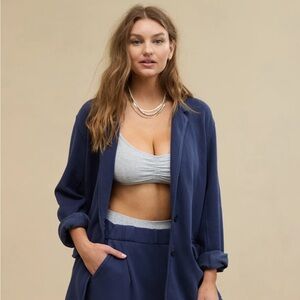 AERIE oversized fleece jacket